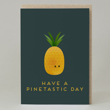 'Have A Pinetastic Day' Card, 2 of 3
