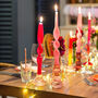 Bright Rainbow Dinner Candles, thumbnail 1 of 4