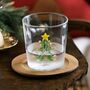 Set Of Two 3D Christmas Tree Drinking Glasses, thumbnail 1 of 8