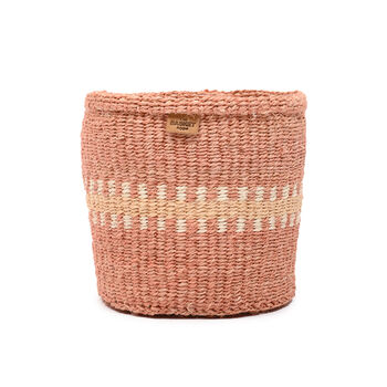 Huru: Sand Stripe Woven Storage Basket, 3 of 9