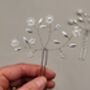 Pearl And Flower Bridal Hair Pin – Elegant And Versatile, thumbnail 1 of 11