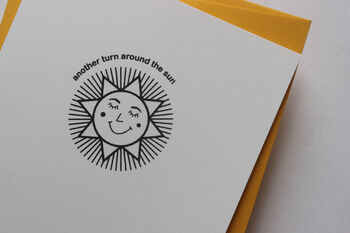 Another Turn Around The Sun Card, 5 of 9