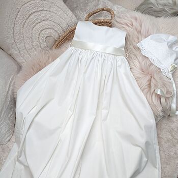 Cotton Christening Gown Serenity, 7 of 10