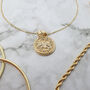 18k Gold Vermeil Plated Zodiac Charm Necklace, thumbnail 9 of 12