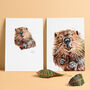 Inky Beaver Illustration Print, thumbnail 4 of 9
