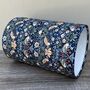 Indigo William Morris Mini Scale Strawberry Thief Patterned Lampshades, thumbnail 3 of 9