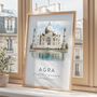 India Travel Print Of The Taj Mahal, thumbnail 3 of 7