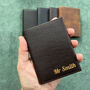 Personalised Leather Wallet, Father's Day Gift, thumbnail 2 of 10