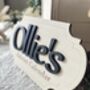 Christmas Eve Box Plaque Personalised Crate Sign, thumbnail 3 of 11
