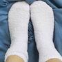 Personalised Womens Fluffy Fuzzy Soft Bed Sock Gift Set, thumbnail 3 of 8