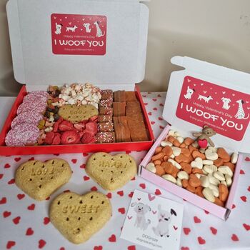 Dog Treat Box The Valentine's Heart One, 2 of 8