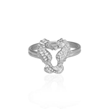 Personalised Seahorse Ring, 8 of 12