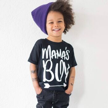 Mama's Boy Kids T Shirt, 2 of 5