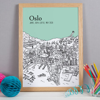 Personalised Oslo Print, 6 of 11