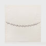 Sterling Silver Crystal Bridesmaid Bracelet, thumbnail 1 of 5