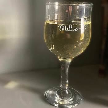 Engraved Wine Glass Personalised 18th Birthday Gift, 8 of 11