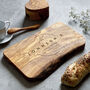 Personalised Wooden Olive Cheese Board, thumbnail 4 of 5