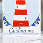 Personalised Lighthouse Thank You Card, thumbnail 2 of 5