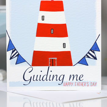 Personalised Lighthouse Thank You Card, 2 of 5