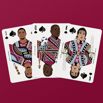 Aston Villa Playing Cards | Gift For Football Fans, 6 of 12