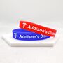 Addison's Disease Medical Bracelet Silicone Set Of Two, thumbnail 2 of 11