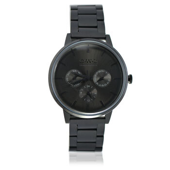 Pembrey Mens Personalised Bracelet Watch, 2 of 11
