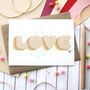 Valentine Postcards, Love, Hugs, Packs Of Four Or Eight, thumbnail 2 of 6