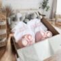 Twin Girl Baby Gift Box, thumbnail 1 of 6