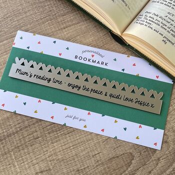 Personalised Multiple Heart Bookmark, 2 of 4