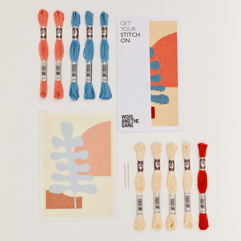 Fika Beginner Needlepoint Kit, 2 of 6