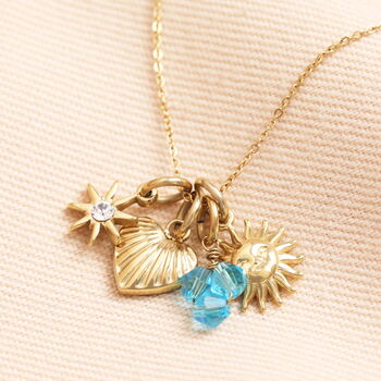 Personalised Gold Plated Build Your Own Charm Necklace, 3 of 5