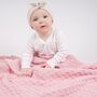 Molly Baby Blanket Easy Knitting Kit, thumbnail 1 of 7