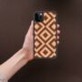 Geometric Diamond Wooden Case iPhone Samsung Google, thumbnail 2 of 6