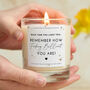 Remember How Brilliant You Are Funny Scented Candle, thumbnail 1 of 9