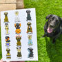 Funny Labrador Greetings Card, thumbnail 1 of 3