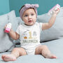 Organic Cotton 'My First Halloween' Baby Grow, thumbnail 4 of 5