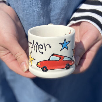 Personalised Children’s Car Mug, 2 of 3