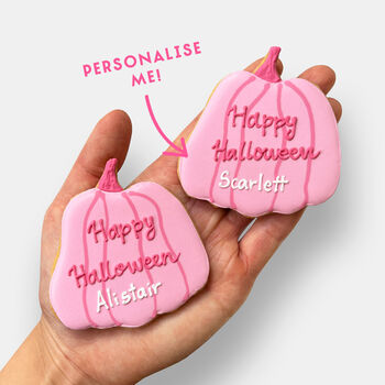 Personalised Spooky Halloween Letterbox Iced Cookies, 2 of 10