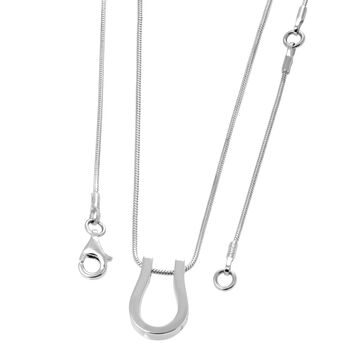 Horse Shoe Petal Pendant, 2 of 5