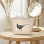 Cetus The Pheasant Cotton Lined Mini Pouch Zip Bag, thumbnail 1 of 6