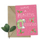 'Have A Peaceful Christmas' Christmas Card, thumbnail 2 of 4