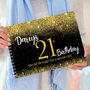 Personalised 21st Birthday Party Book, thumbnail 1 of 7