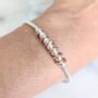 Sterling Silver Decade Rings Birthday Bracelet Gift For Various Ages, thumbnail 3 of 12