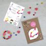 Special Little Girl Christmas Craft And Treats Gift Set, thumbnail 8 of 12