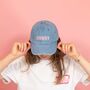 Howdy Slogan Baseball Cap, thumbnail 1 of 6