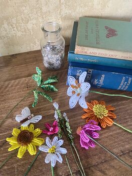 Summer Meadow Vase Of Flowers Bead Craft Kit, 2 of 7