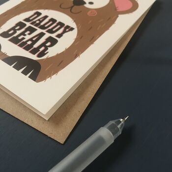 'Daddy Bear' Father's Day Card, 2 of 4