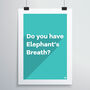 Elephant's Breath Print, thumbnail 6 of 12