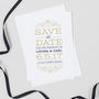 Eva Wedding Save The Date Cards, thumbnail 2 of 3
