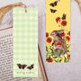 Rabbit And Poppy Bookmark With Coloured Tassel, thumbnail 2 of 3